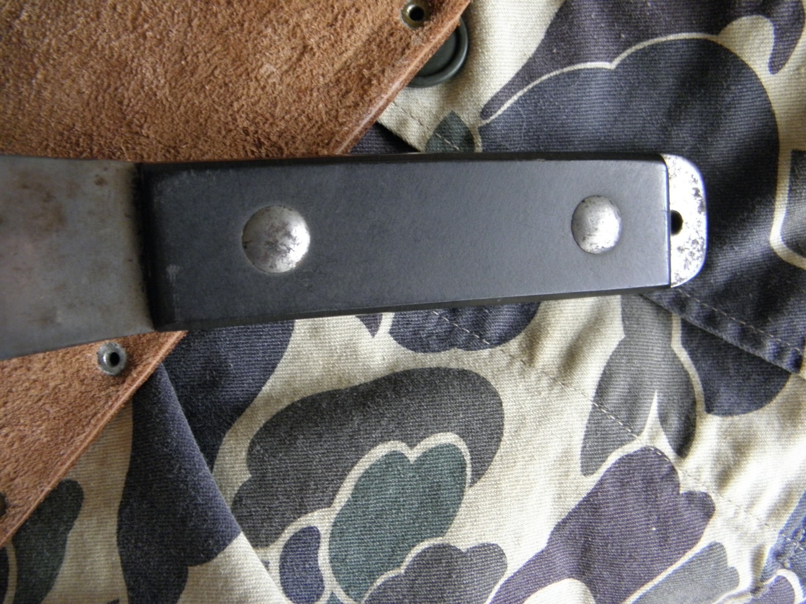 Tru-Bal Bowie-Axe True-Balance Fighting Throwing Knife Used