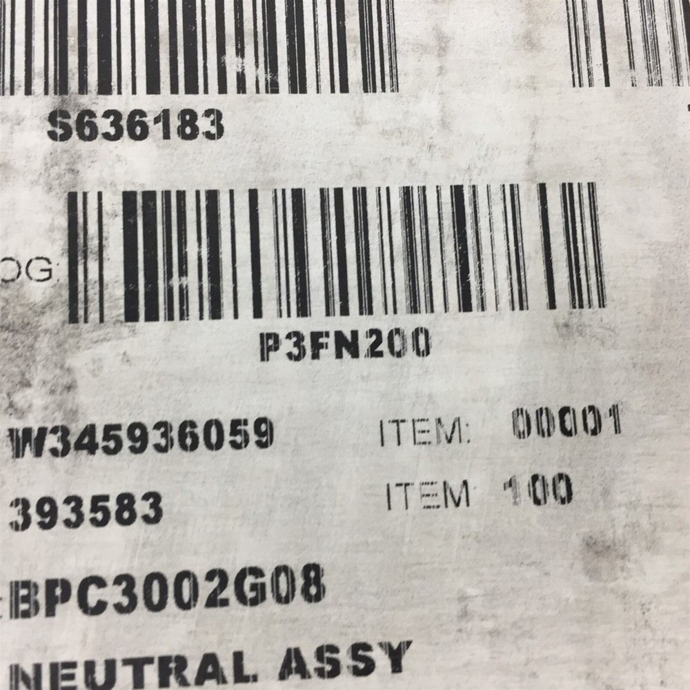 Eaton P3F2N200 Neutral Assembly