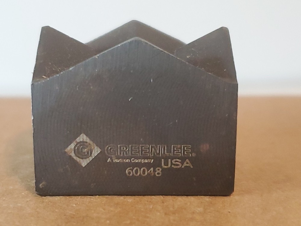 Greenlee 60048 Knockout Rectangular Rectangle Replacement Punch .990 x 1.14 In