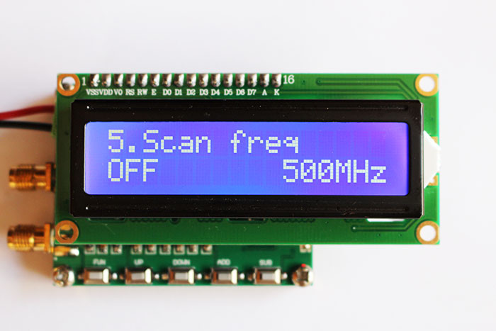 RF signal generator with sweep function RF signal generator 140MHz~4.4GHz