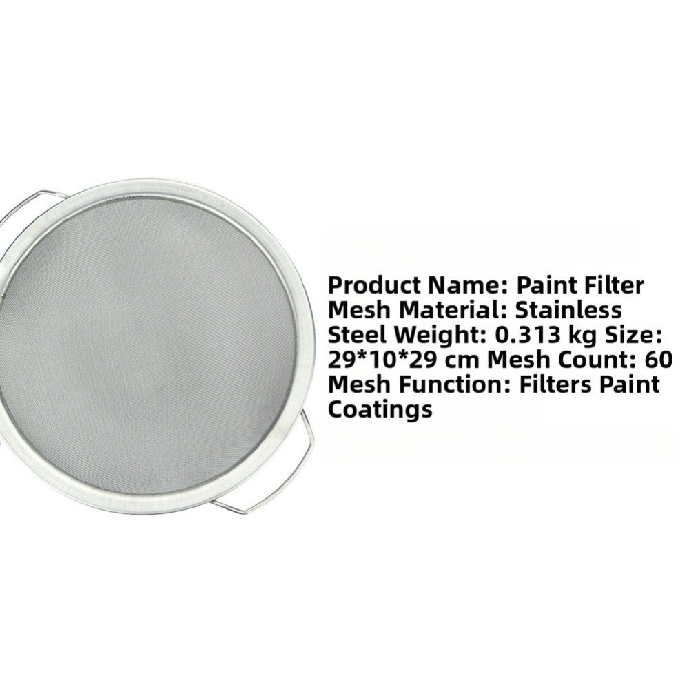 Multipurpose 60 Mesh Stainless Steel Bucket Filter for Liquid Straining