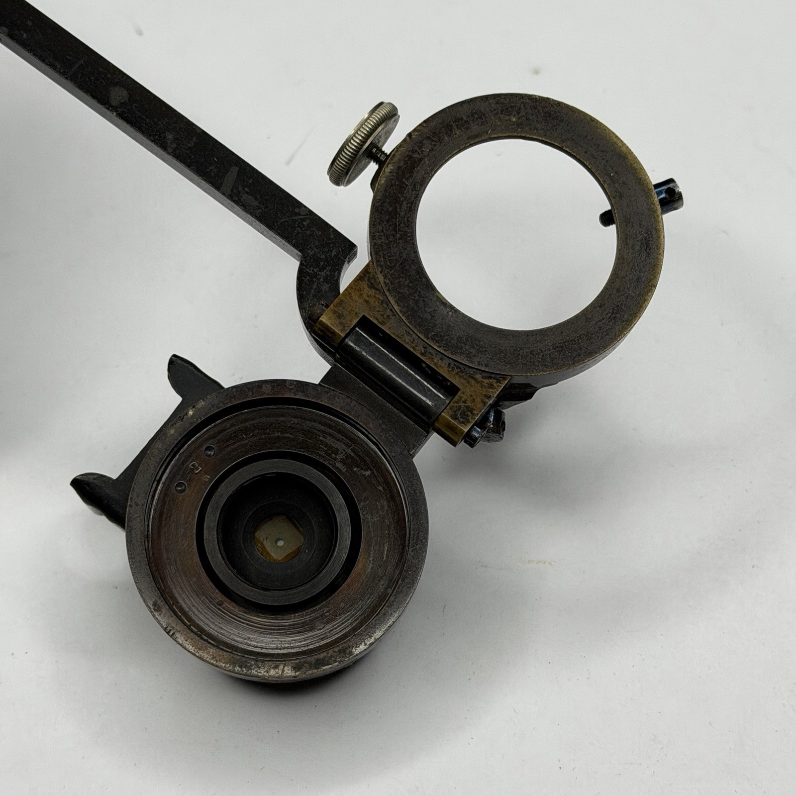 Vintage Carl Zeiss Jena Microscope Camera Lucida Abbe's Drawing w/Case