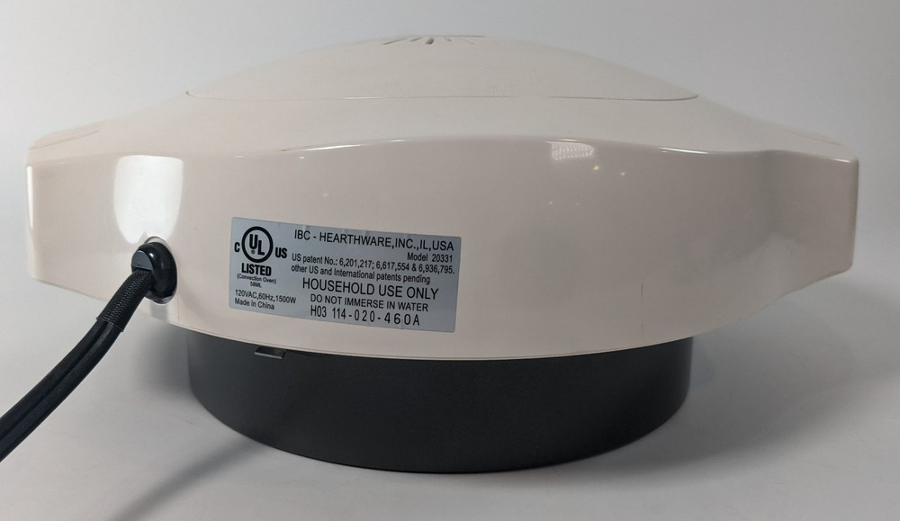 NuWave Pro Infrared Oven Head Replacement 20331 - Tested