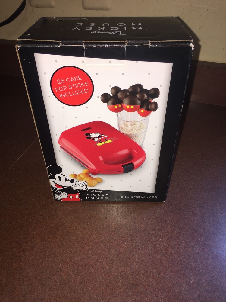 NEW DISNEY CAKE POP MAKER MICKEY MOUSE CAKE POPS WITH STICKS