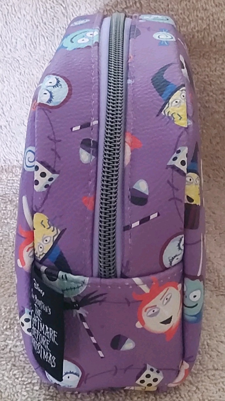 Disney The Nightmare Before Christmas Candy Characters Makeup Bag