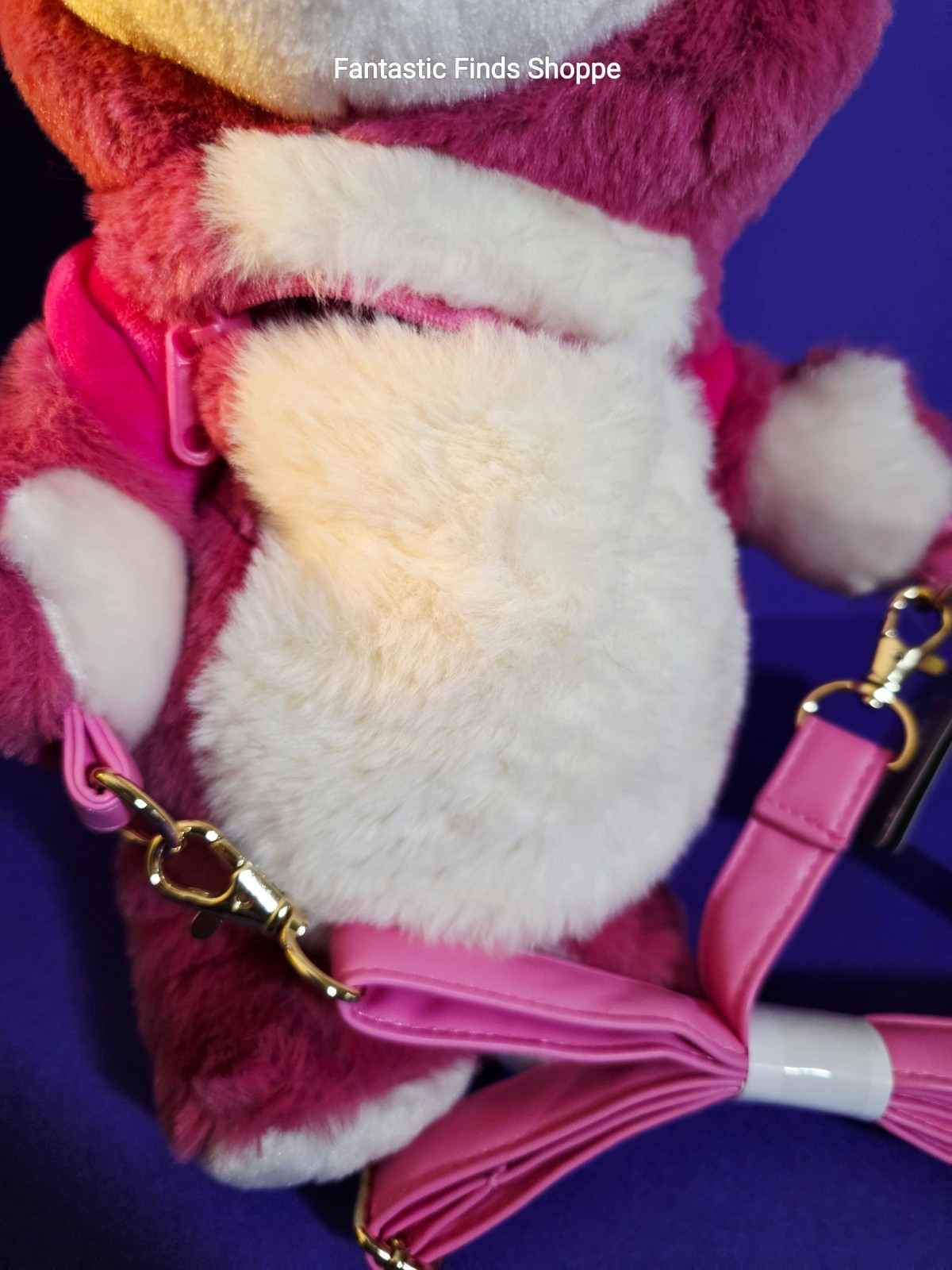 Disney Toy Story Lotso Plush Strawberry Character Essential Bag NWT