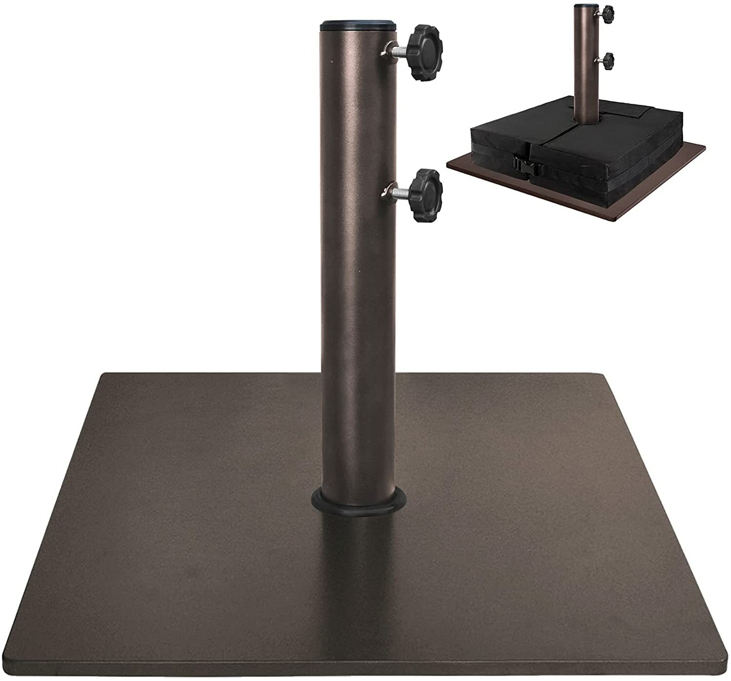 Clearance EliteShade  Umbrella Base Steel Plate Stand Market