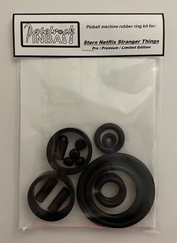 Stern Stranger Things Pinball Machine Rubber Ring Kit **customize your kit**