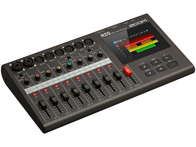 ZOOM R20 Portable Multitrack Recorder Controller & Interface