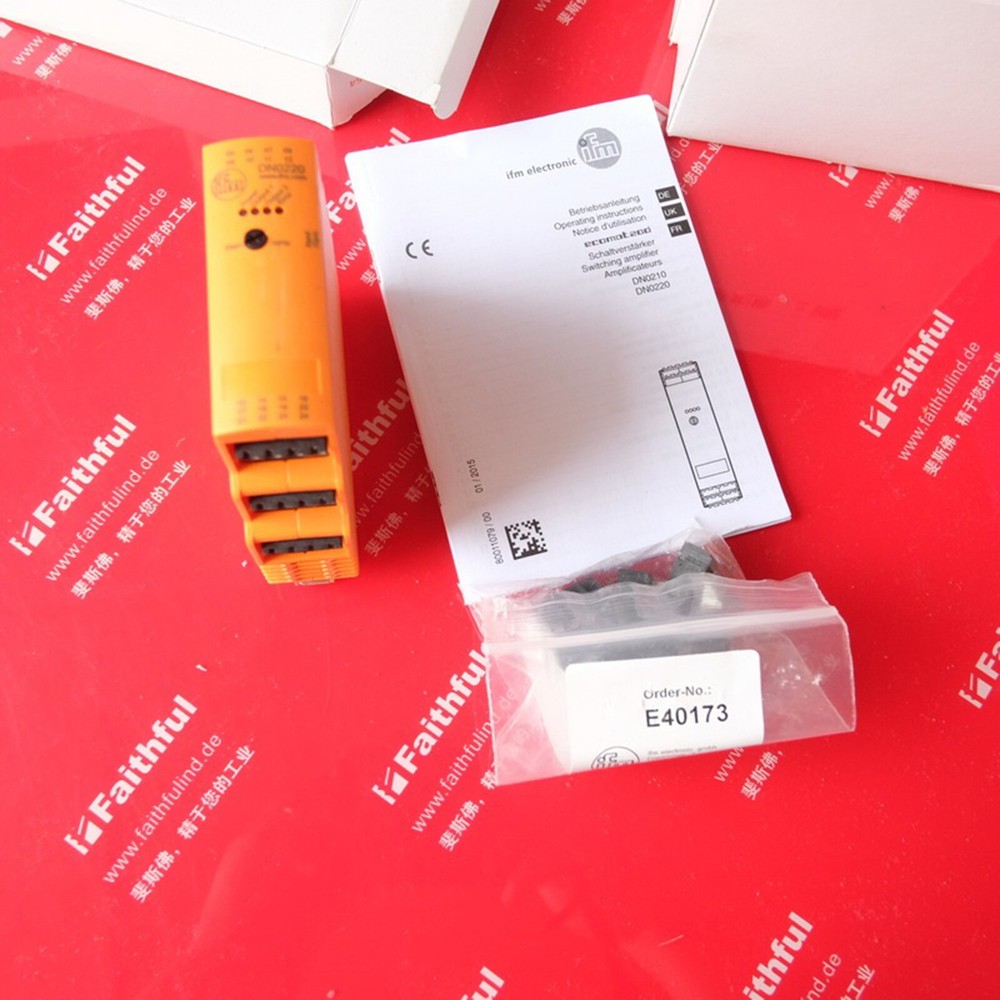 IFM DN0220 Switching Amplifier With PNP or NPN Control New ✦KD