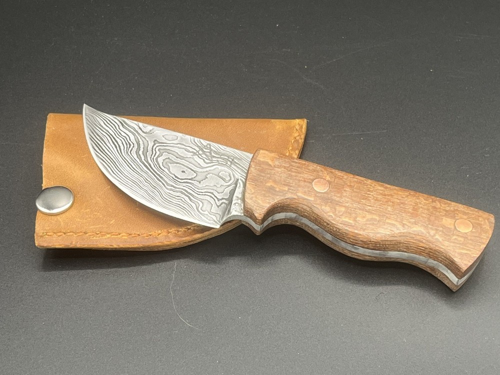 Starley Forge 63 Layer Twist Damascus 3" Skinner Rustic Series