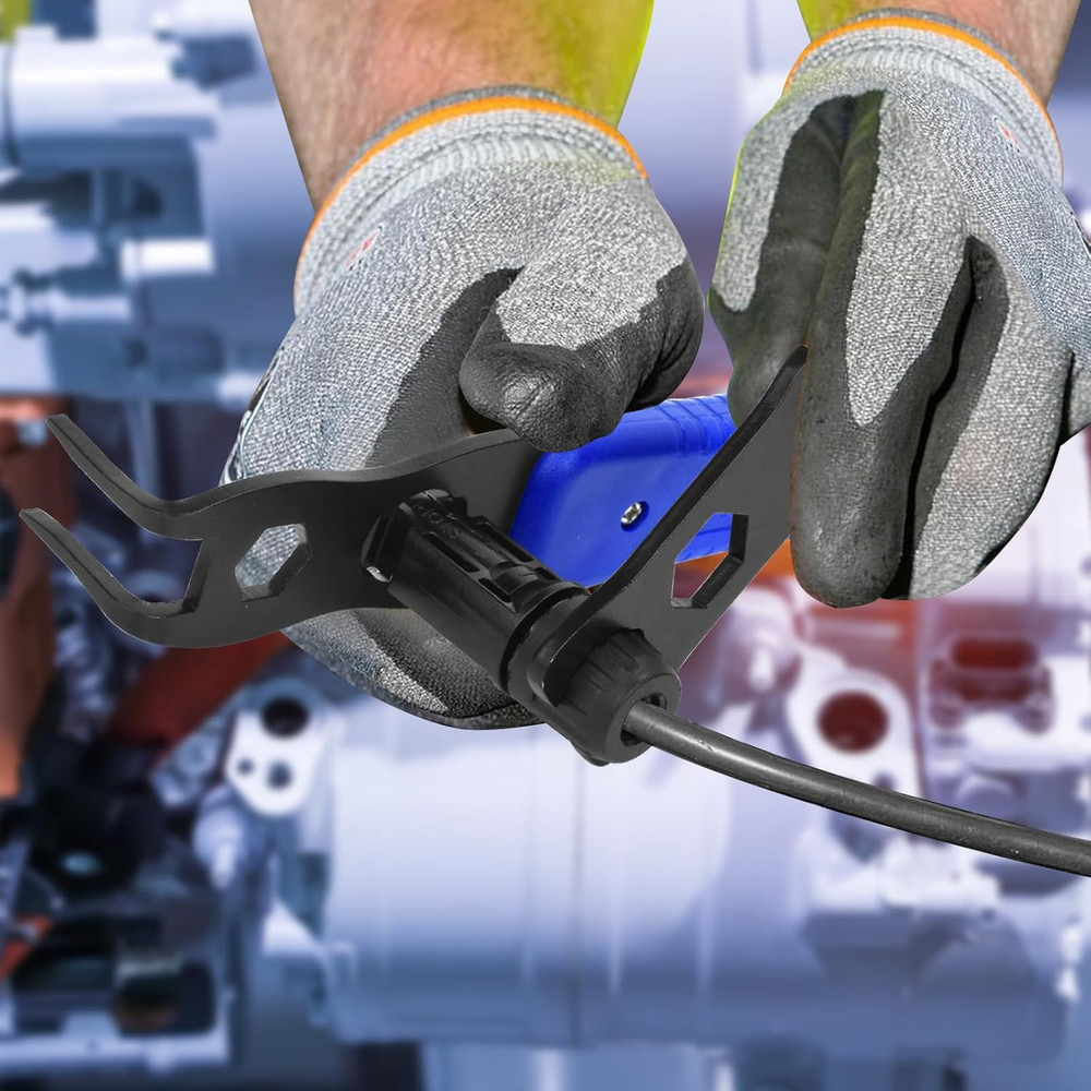 Mc4 Disconnect Tool, Solar Serpent 5-In-1 Multipurpose Solar Connector Tool