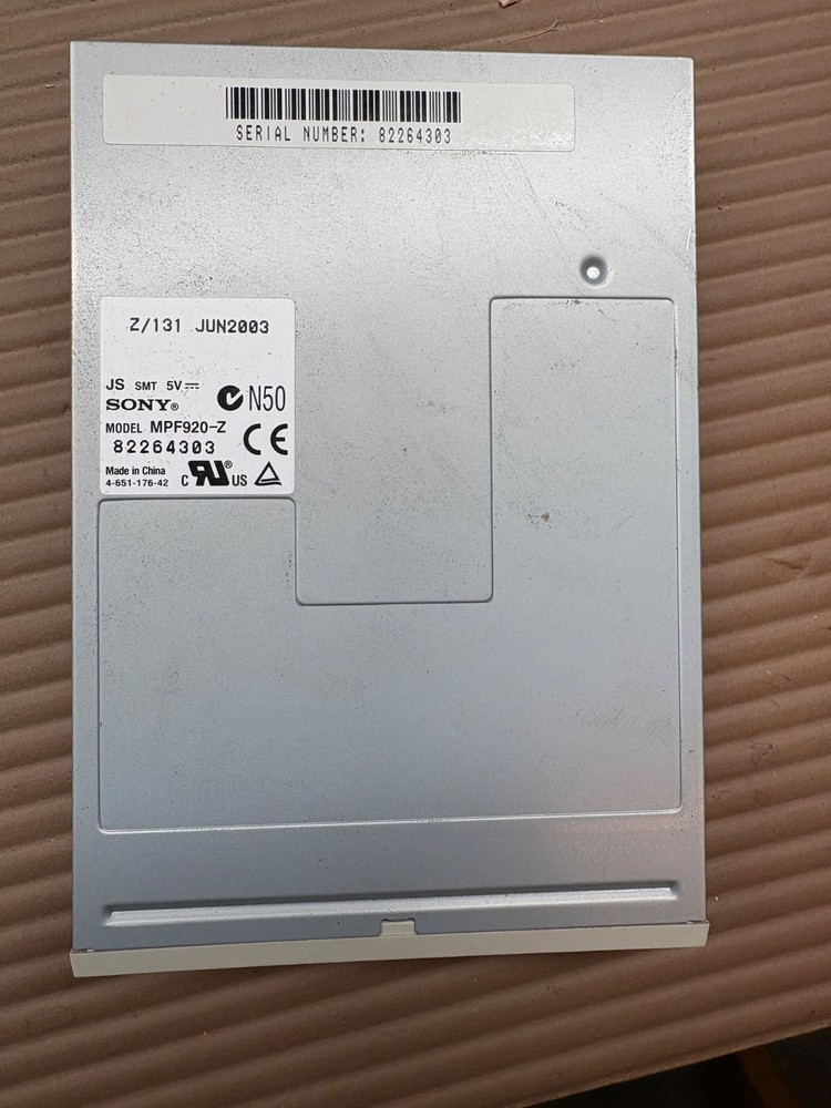 Sony MPF920 Internal Floppy Drive