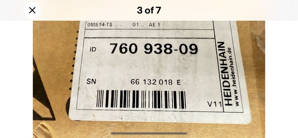 Heidenhain Linear Encoder ID 760938-09. Lc 495s/470mm