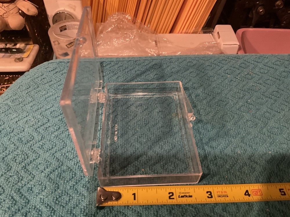 4-PACK 40 Count 2-PIECE STORAGE TRADING CARD BOX HOLDER CASE