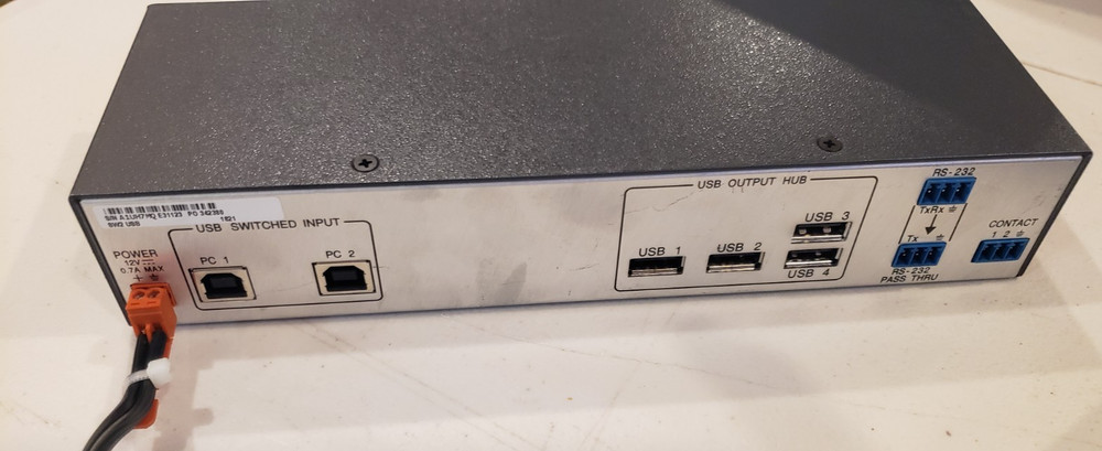 Extron SW 2 USB Two Input USB Switchers 60-952-02