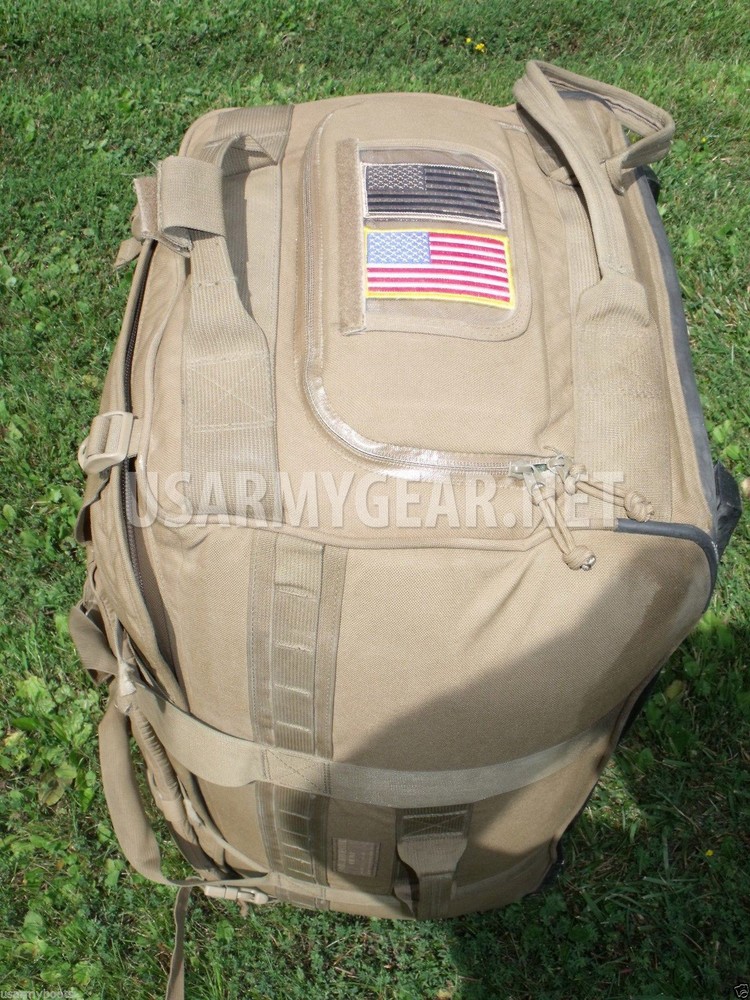 USMC Force Protector Gear Deployer 65 USGI Deployment Bag on Wheels COLLAPSIBLE
