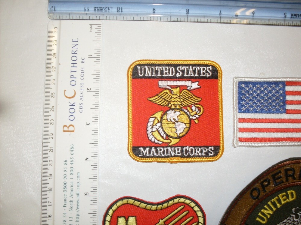 Marines Marine Corps Patches USA Patch embroidery 8 patch collection