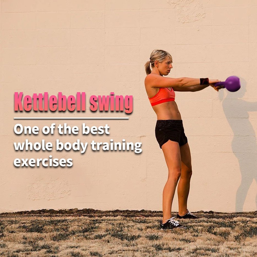 20lbs Kettlebell Set, Strength Training Kettlebells Weight Set, Kettle Bell