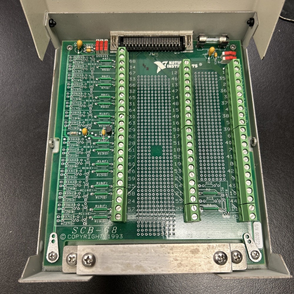 National Instruments SCB-68 Shielded Connector Block, Used