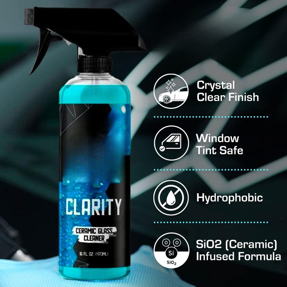 Ceramic Glass Cleaner Waterproofing Hydrophobic Window Cleaner