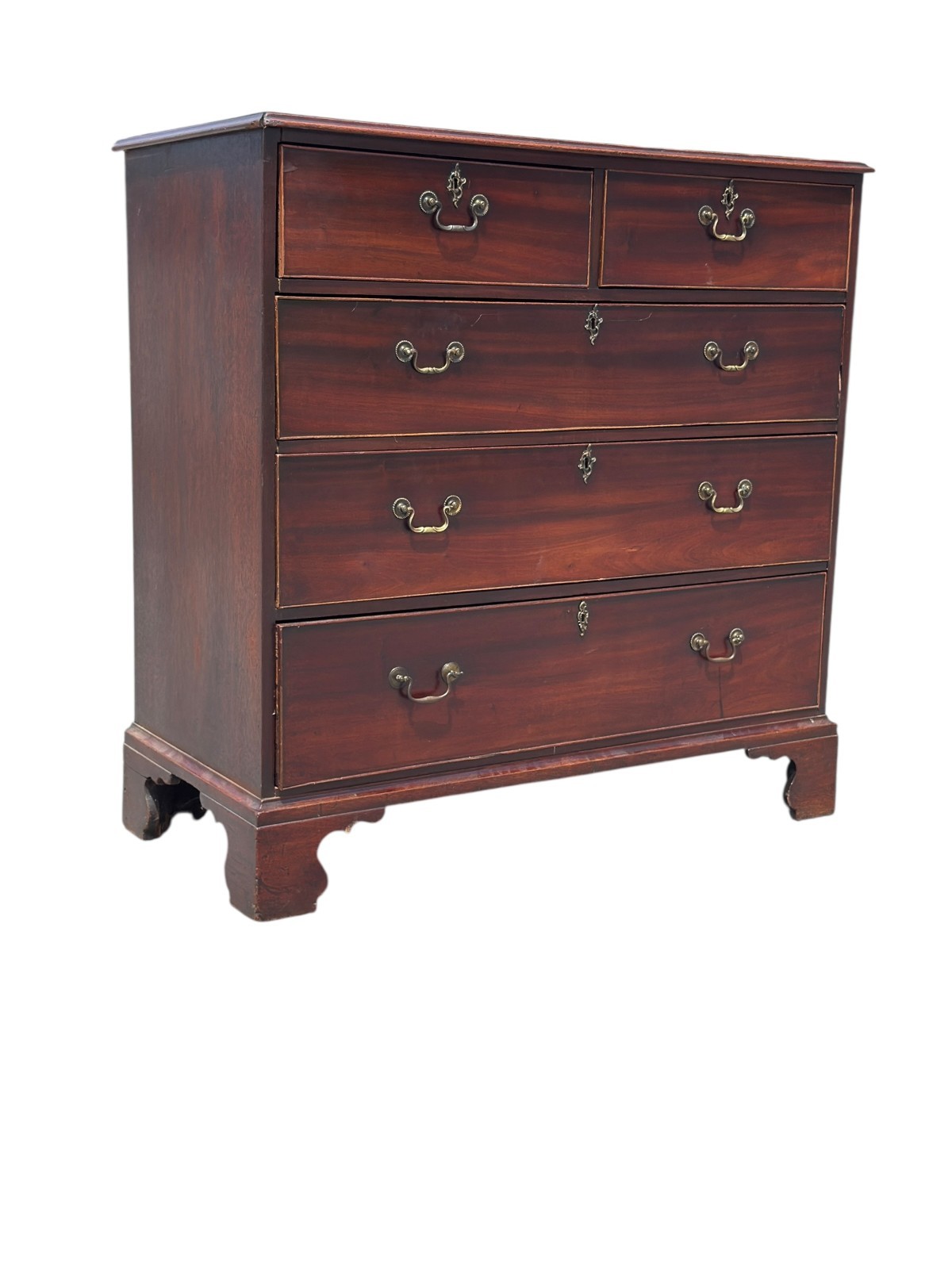 antique Chippendale georgian chest dresser 18th small period mahogany