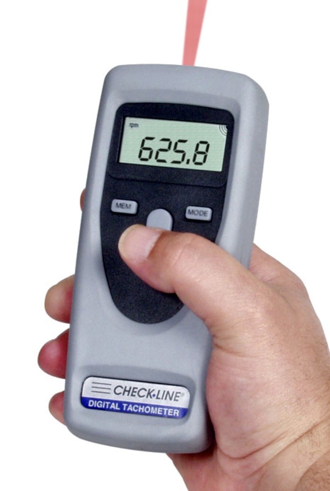 CHECK-LINE CDT-2000HD Handheld Tachometer (Made in Germany)