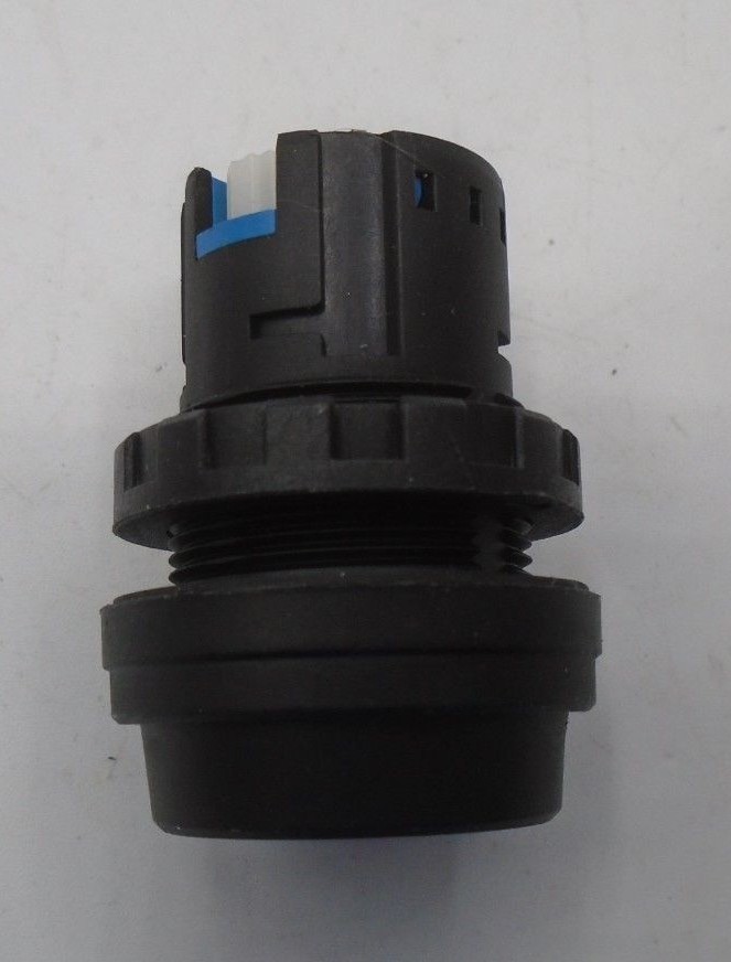 IDEC 2-Position Key Operated Selector Switch With 2 Keys Black Blue Round *32