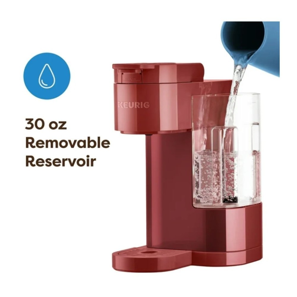 Keurig K-Express Essentials Red Single-Serve K-Cup Pod Coffee Maker