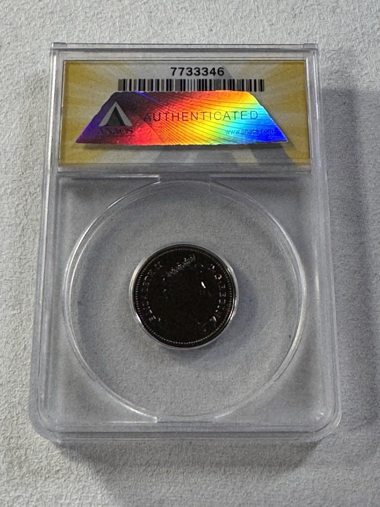 1985 Canada 5 Cents Graded MS 68 by ANACS