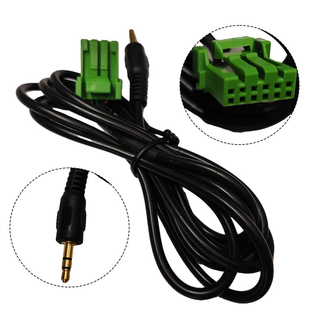 For Honda Compatible Auxiliary Audio Connection Wire Quick Setup Practical Use