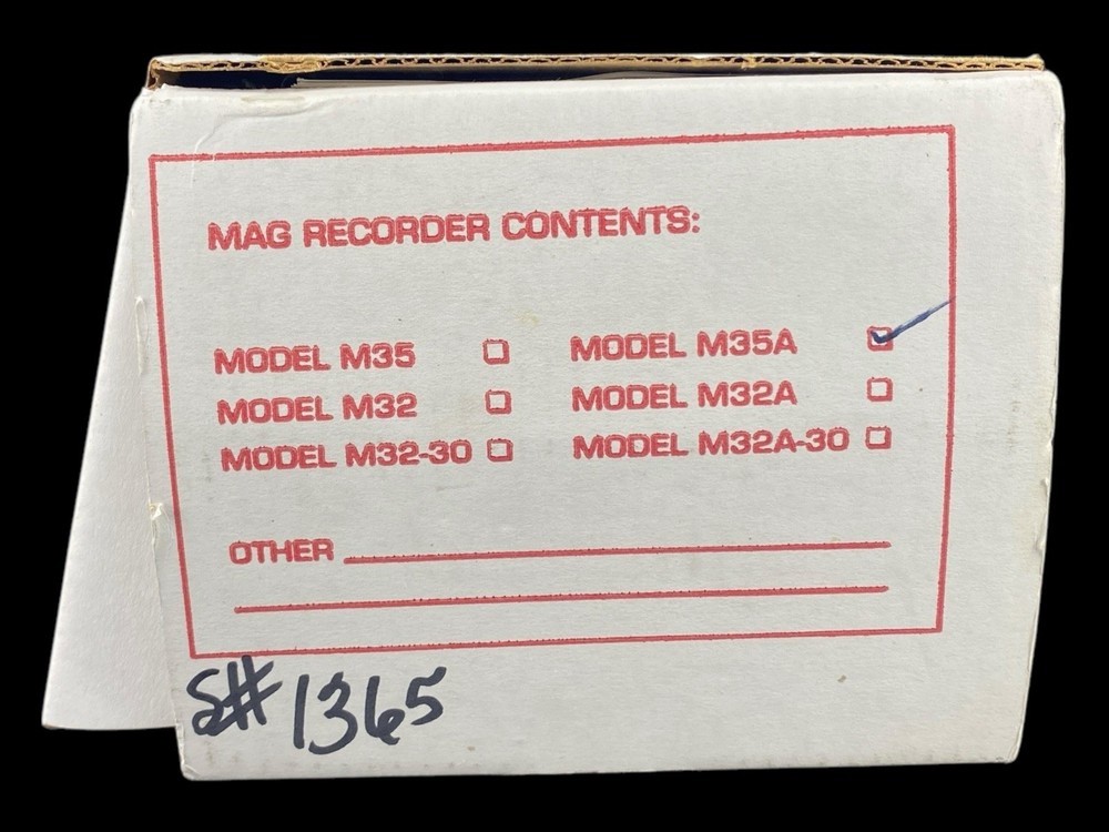 Shockwatch MAG 3500 Data Event Recorder w/ Operations Manual NOS Open Box