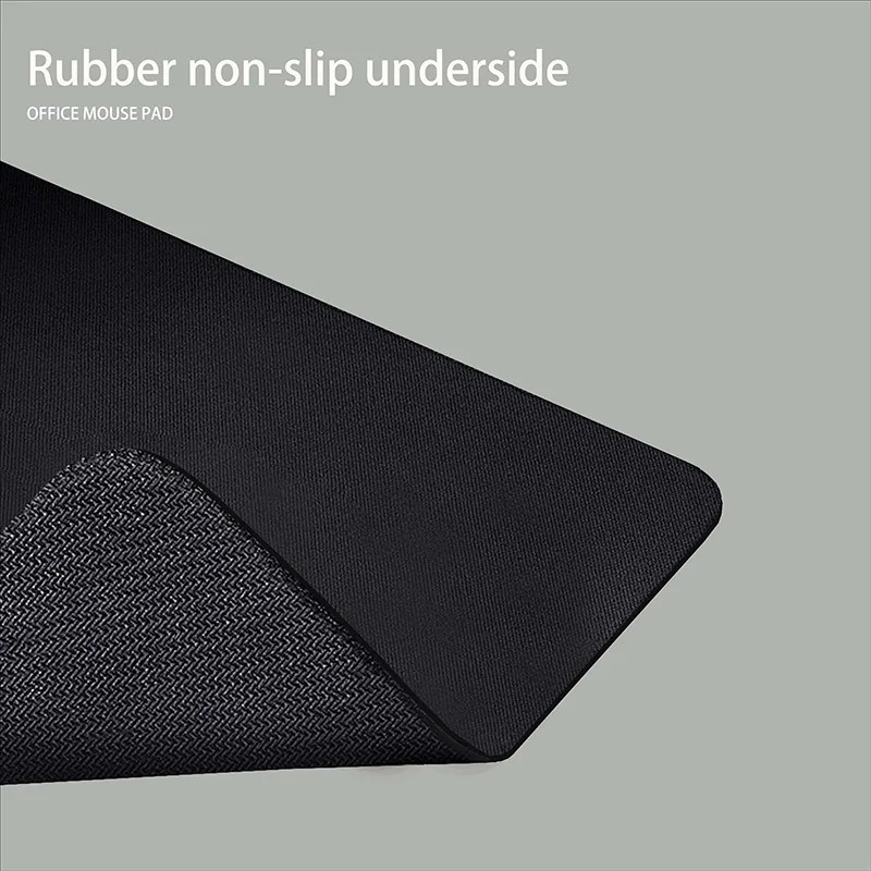 Non-Slip Mouse Pad Stitched Edge PC Laptop Computer Gaming Rubber Base