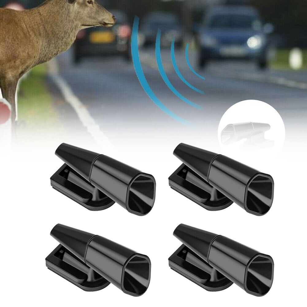 Ultrasonic Car Deer Whistle Animal Repeller Auto Safety Fits All Vehicles