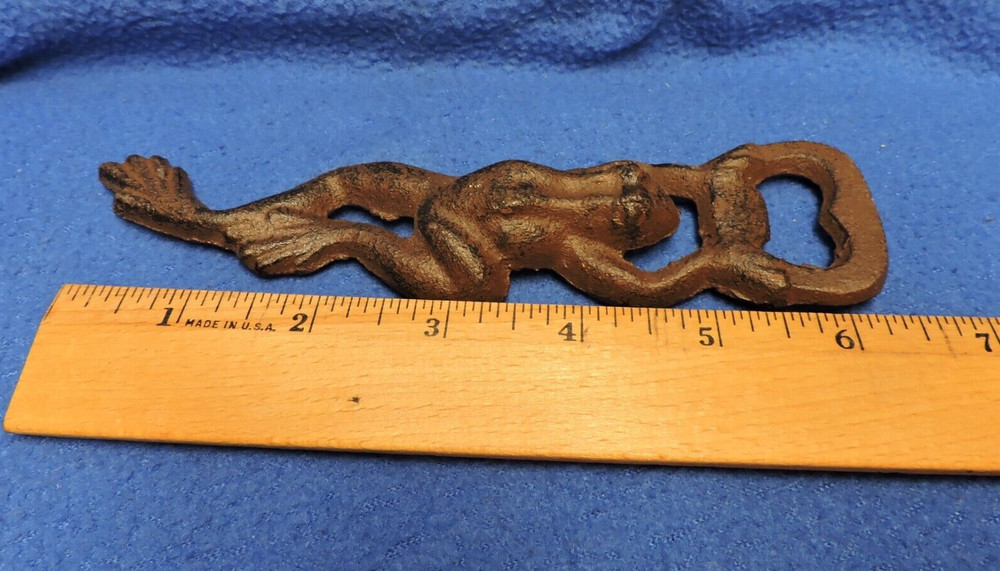 Cast Iron Frog Bottle Opener
