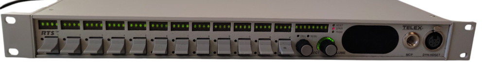 Telex telex rts kp12l-6-rc-gpi Position Key Panel Intercom System
