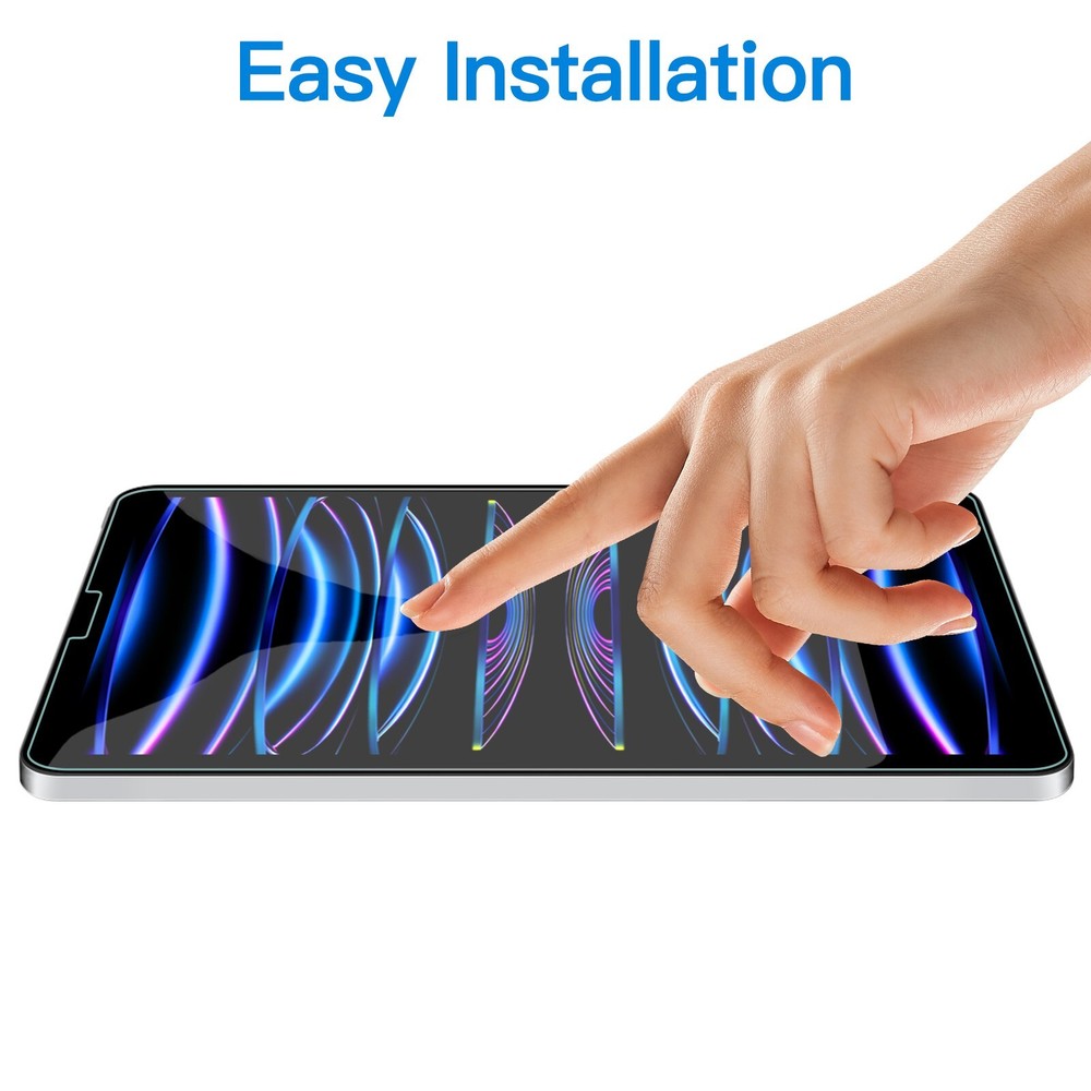 JETech Screen Protector for iPad Pro 12.9-Inch 2022/2021/2020/2018 Model, 2-Pack