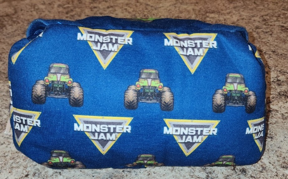 MONSTER JAM GRAVE DIGGER TABLET PILLOW