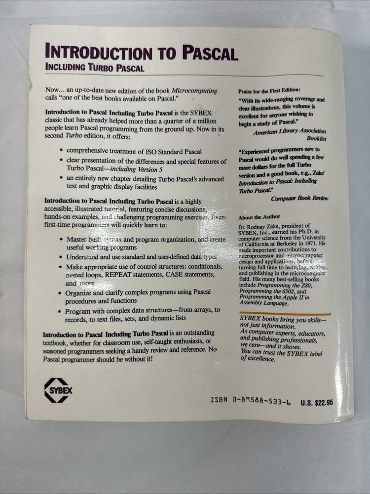 Super Pascal 64 Commodore 64 C64 Abacus Compiler Manual Book Very Rare Untested