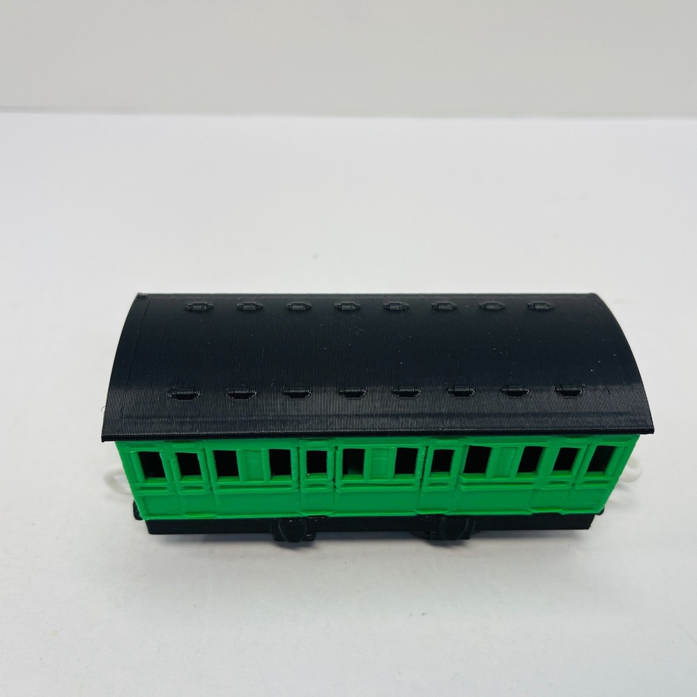 Thomas & Friends Trackmaster Green Grass Passenger Coach Train (two) Custom Made