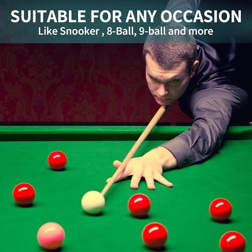 Pool Cue Chalk 2 Pack, Nano Technology Pool Stick Chalk, Blue& Pink-2 Pack