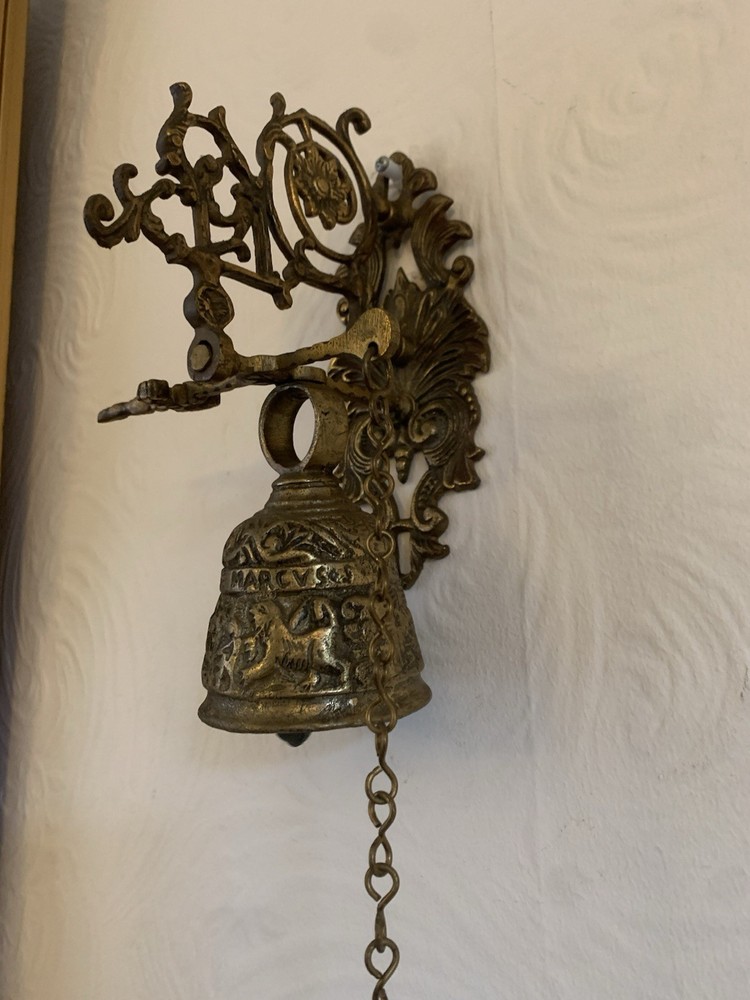 Antique Brass wall mounted Door Bell