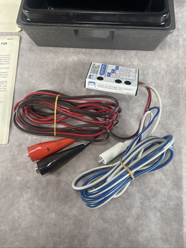 OTC OWATONNA Electric Ignition Analyzer PN 7220-K