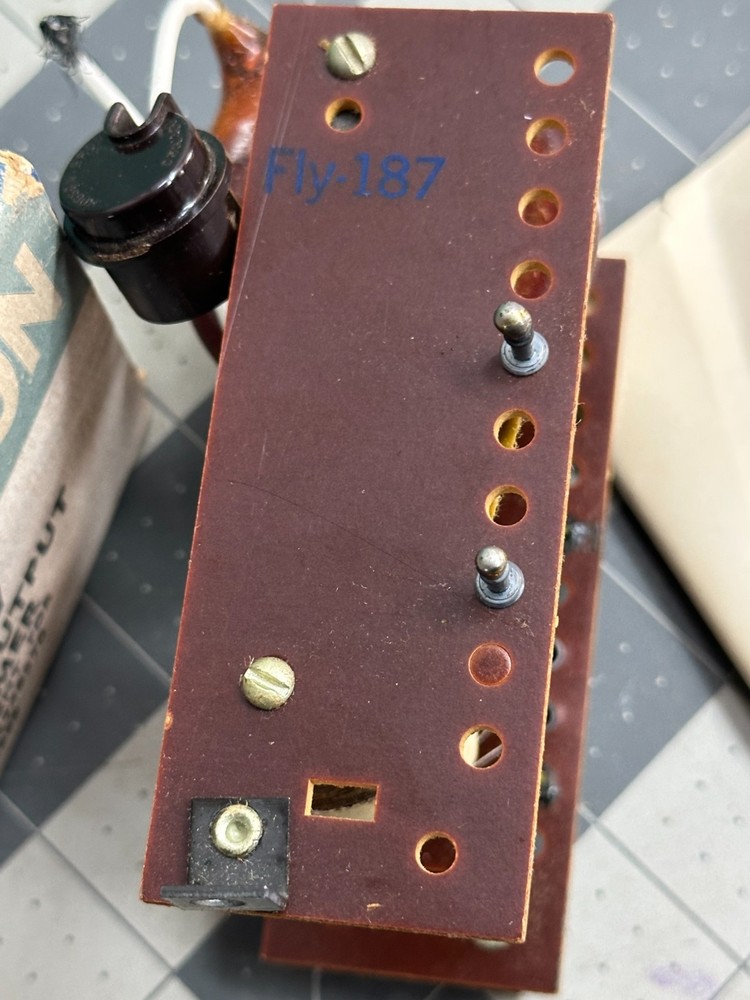 Vintage Halldorson FLY-187 Horizontal Output Transformer Motorola 110-degree