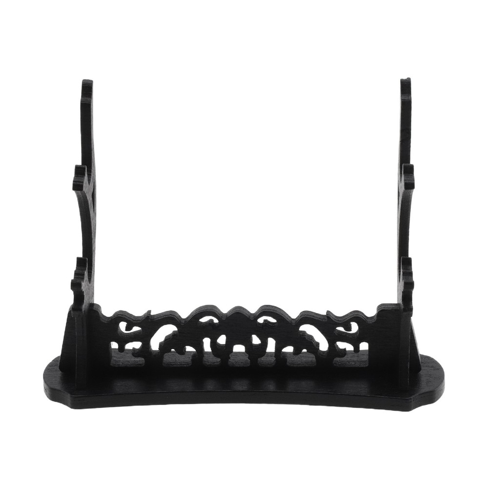Black Sword Holder Display Stand for Neat and Space saving Presentation