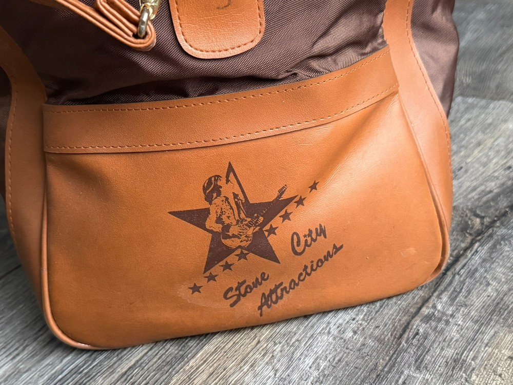 KISS Dynasty Concert Tour Texas Promo Duffel Travel Bag 1979 Vintage Kiss Aucoin