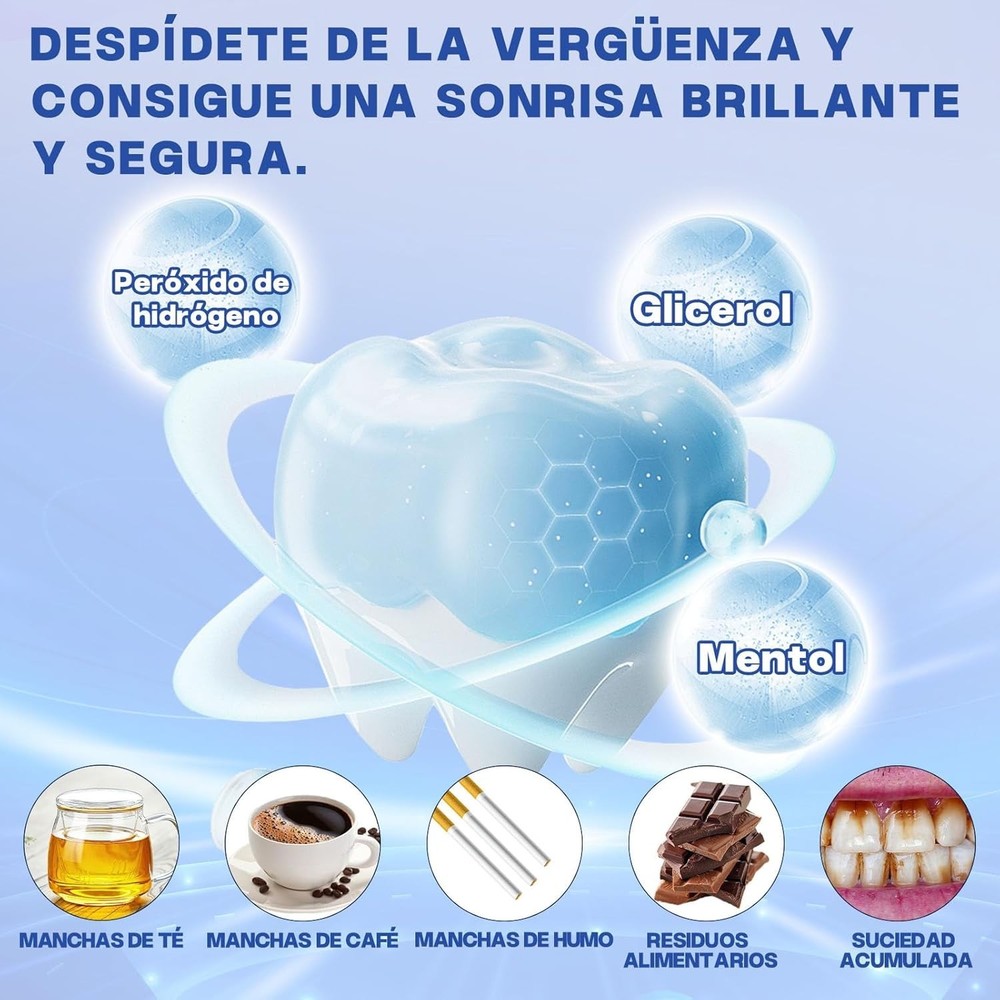 28PCS 5D Teeth Whitening Strips Tooth Rapid Bleaching White Strips Teeth White