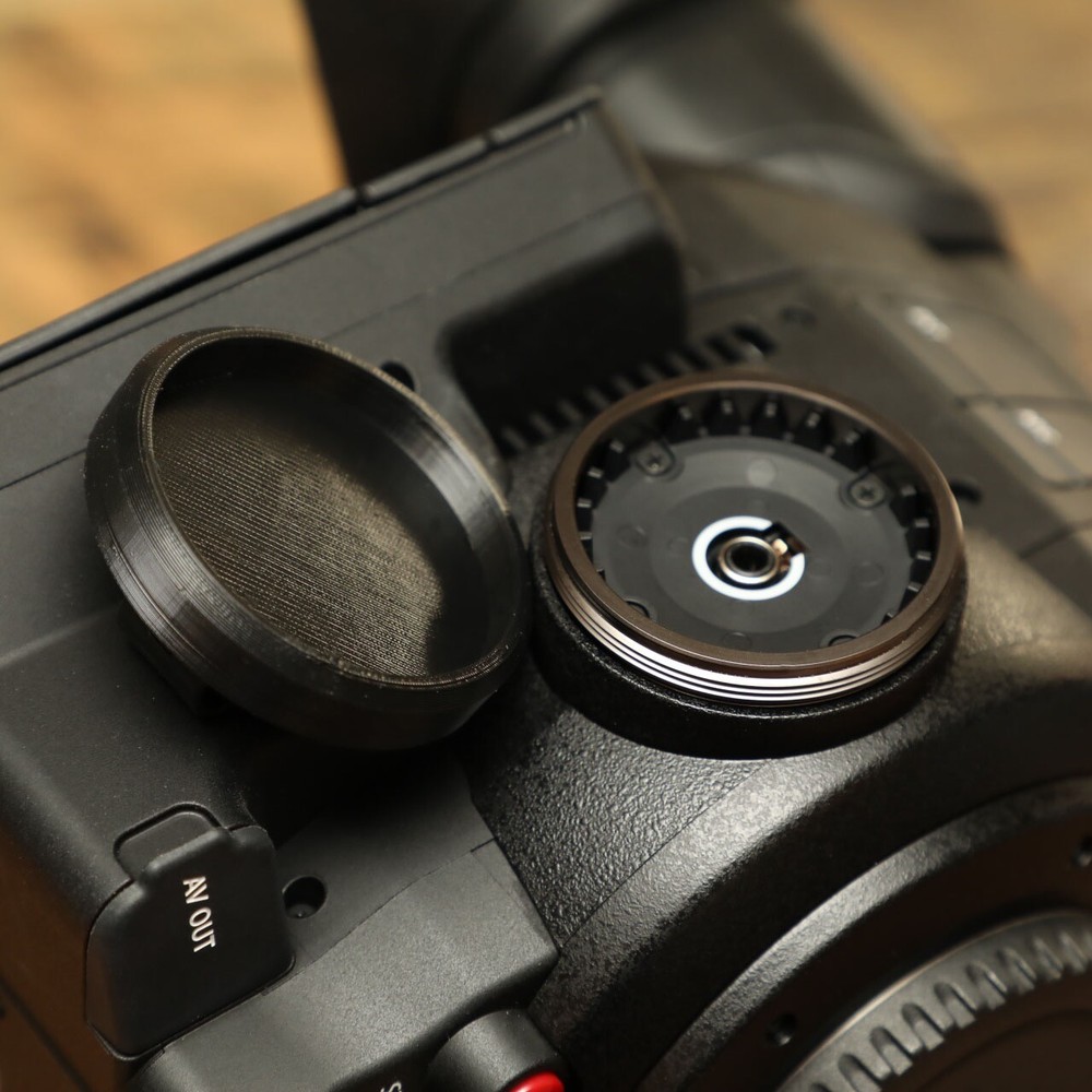 Canon C100 Mark II Cinecam Hand Grip Socket Cap (Thumb Rest Replacement Part)
