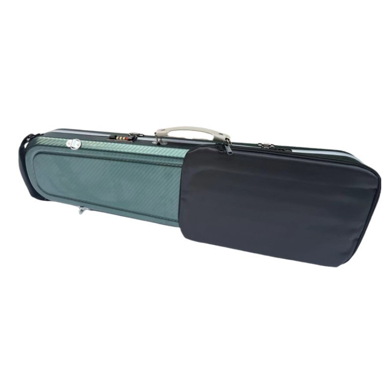 High-grade 4/4 Violin Case green grain Compound material, with coded lock
