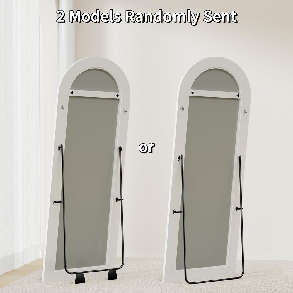 Full Length Mirror with LED Lights 56"x20"
